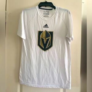 Las Vegas Knights hockey tshirt Adidias climate control size medium